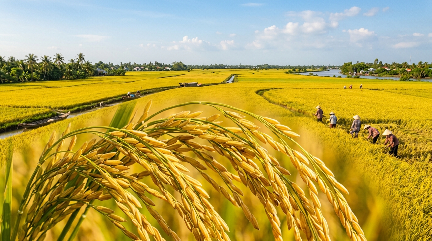 Giải Pháp Canh Tác Lúa Vụ Mùa Năng Suất Cao: Đẻ Nhánh Khỏe, Đòng To, Vô Gạo Chắc Hạt Cùng KA RICE