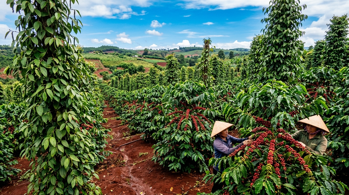 Giải Pháp Đặc Trị Tuyến Trùng, Vàng Lá Thối Rễ Trên Cà Phê Và Hồ Tiêu Vùng Tây Nguyên